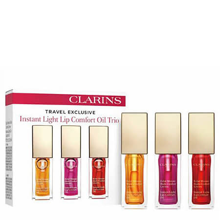 Clarins Instant Light Lip Comfort Oil Trio,Clarins Instant Light Lip Comfort Oil,Clarins Instant Light Lip Comfort Oil Honey,Clarins Instant Light Lip Comfort Oil Raspberry,Clarins Instant Light Lip Comfort Oil Red Berry,Clarins lip oil,clarins ลิปออยล์,Clarinsลิป oil,clarins lip comfort oil,clarins lip comfort oil รีวิว,clarins lip comfort oil ดีไหม,clarins lip comfort oil ราคา